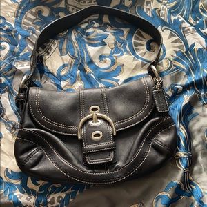 Vintage Leather Coach Soho bag- small